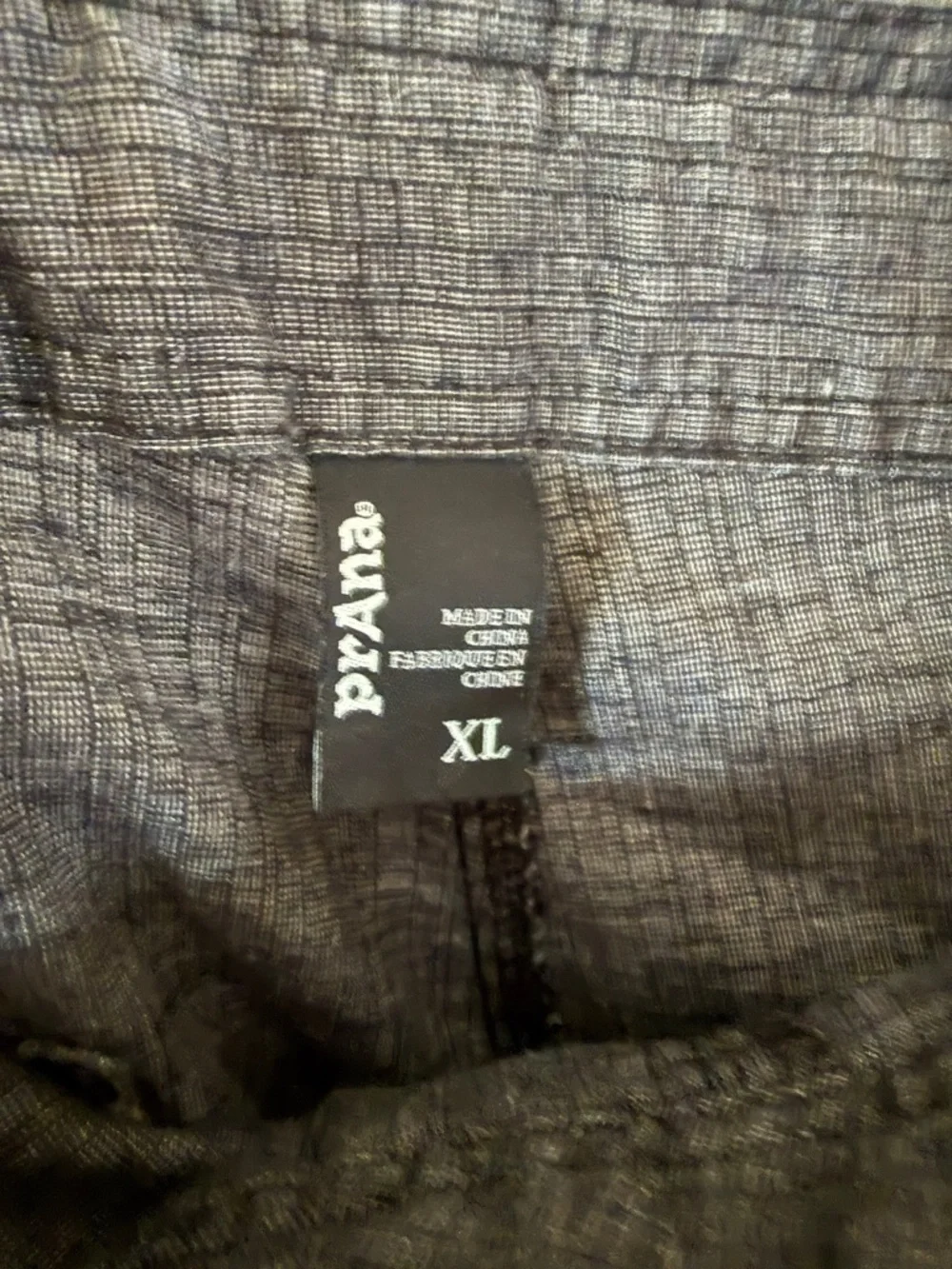 Prana Men's Drawstring Joggers - Dark Gray - Picture 3 of 4